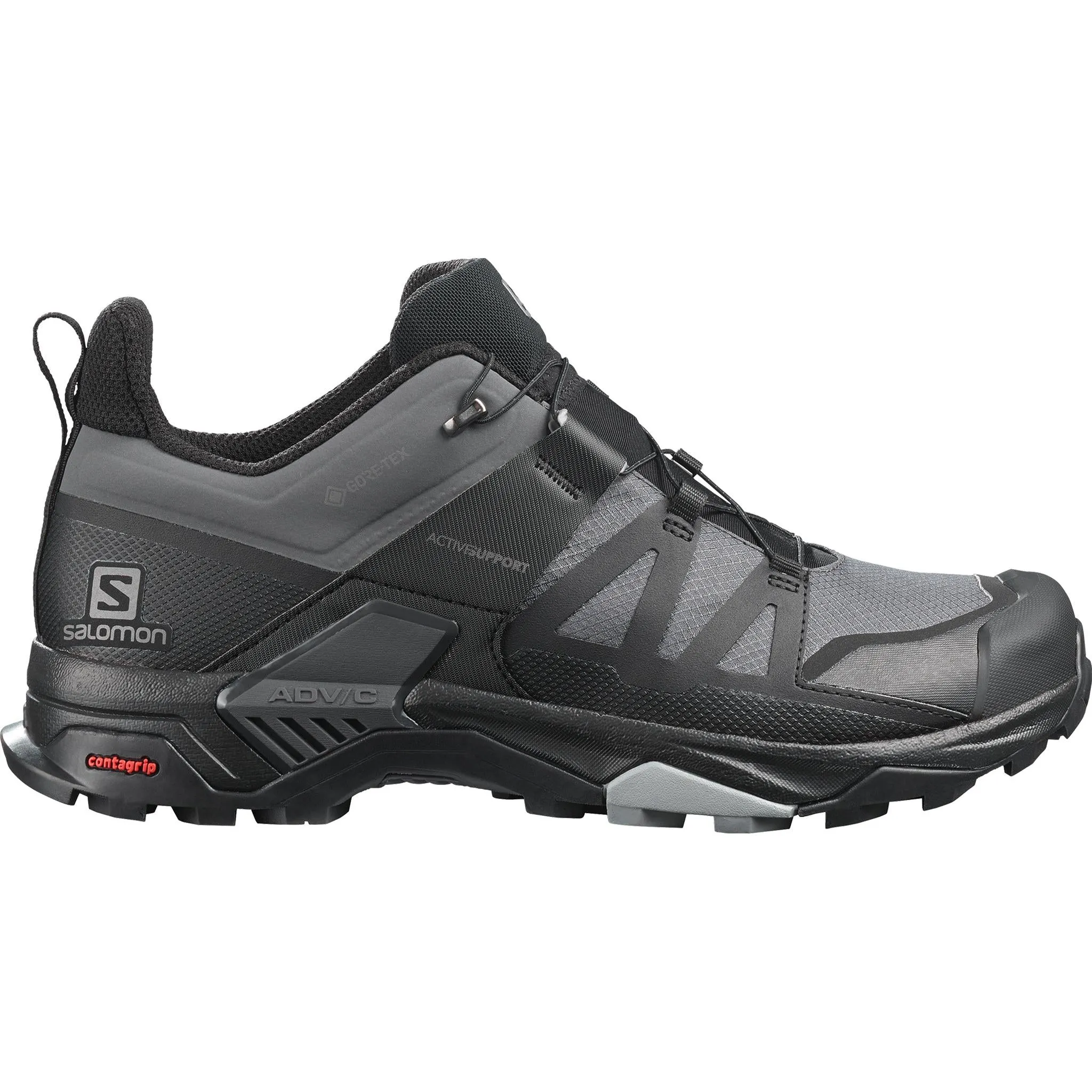 Men's Salomon X Ultra 4  wide GTX Magnet - Black - Monument