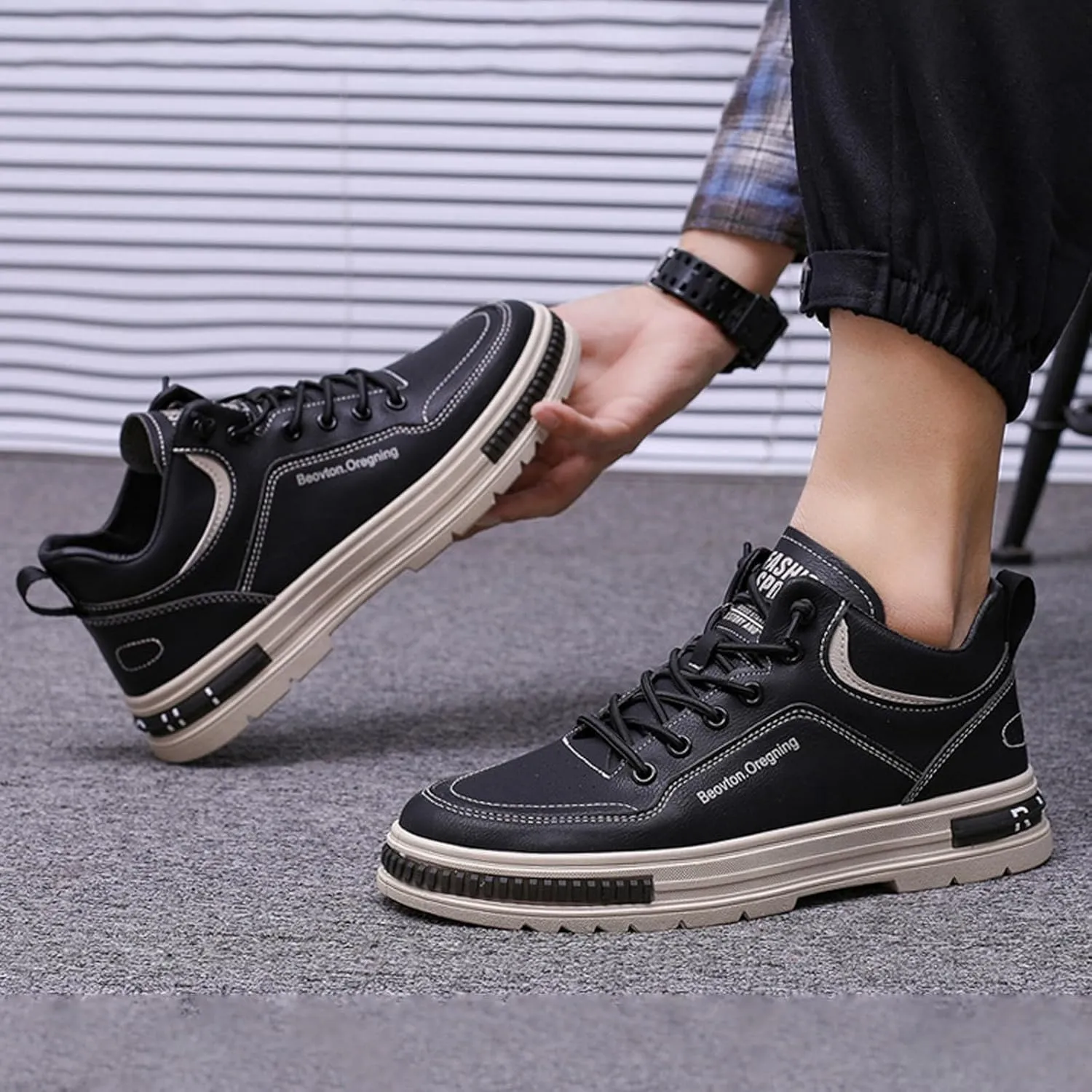 Men's Shoes New Mens Casual Sneakers Lightweight Sport Gym Jogging Walking Sneakers Dress Sneakers Men