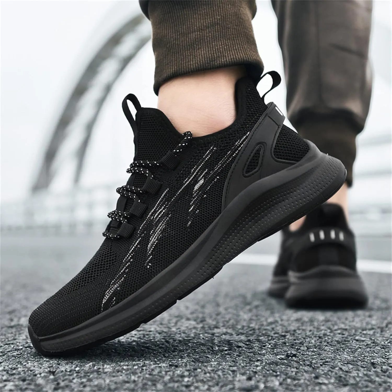 Mens Slip on Shoes Men's Fashion Sneakers Tennis Shoe for Men Sneaker for Men Breathable Sport Sneaker