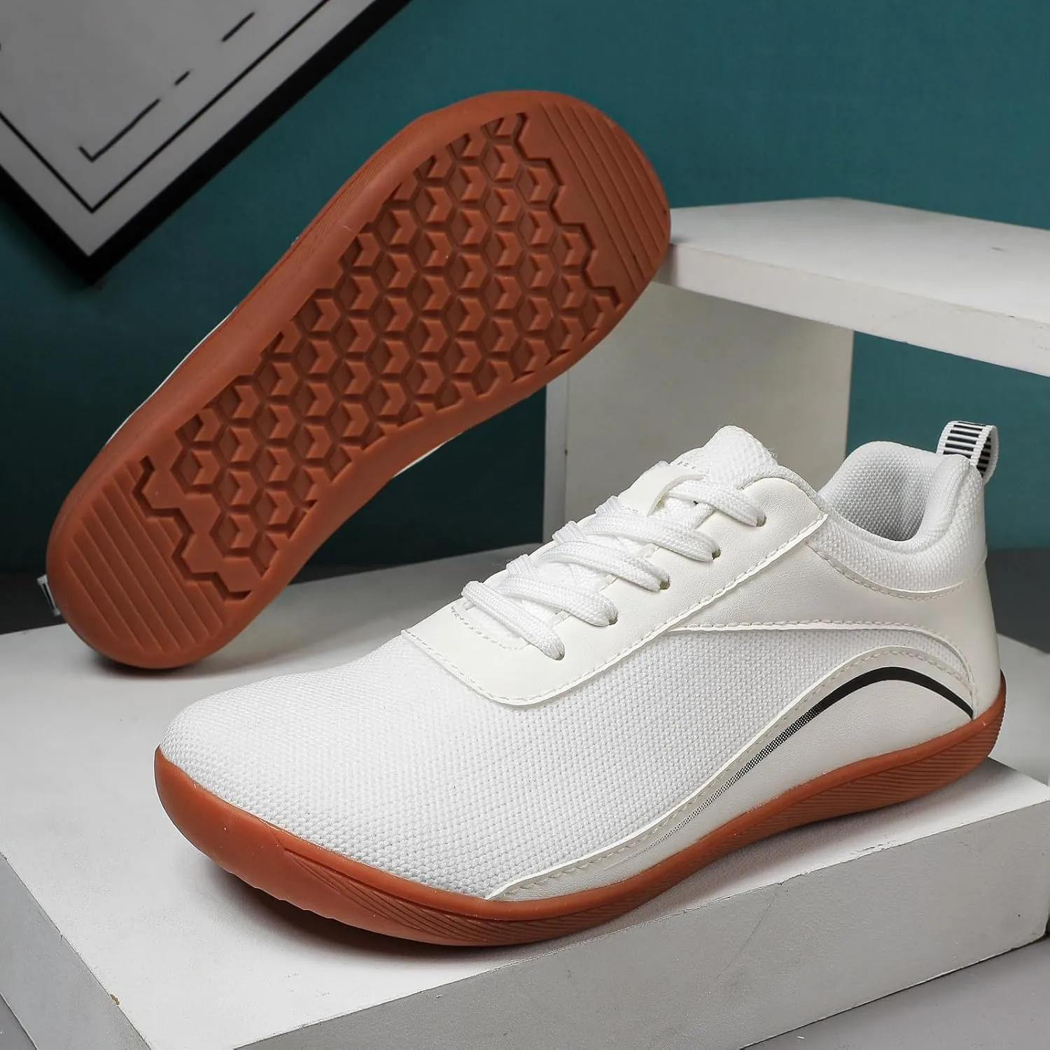 Mens Slip on Sneakers Fashion Shoes Men's Supportive Running Shoes Athletic Sneakers Volleyball Shoes Men