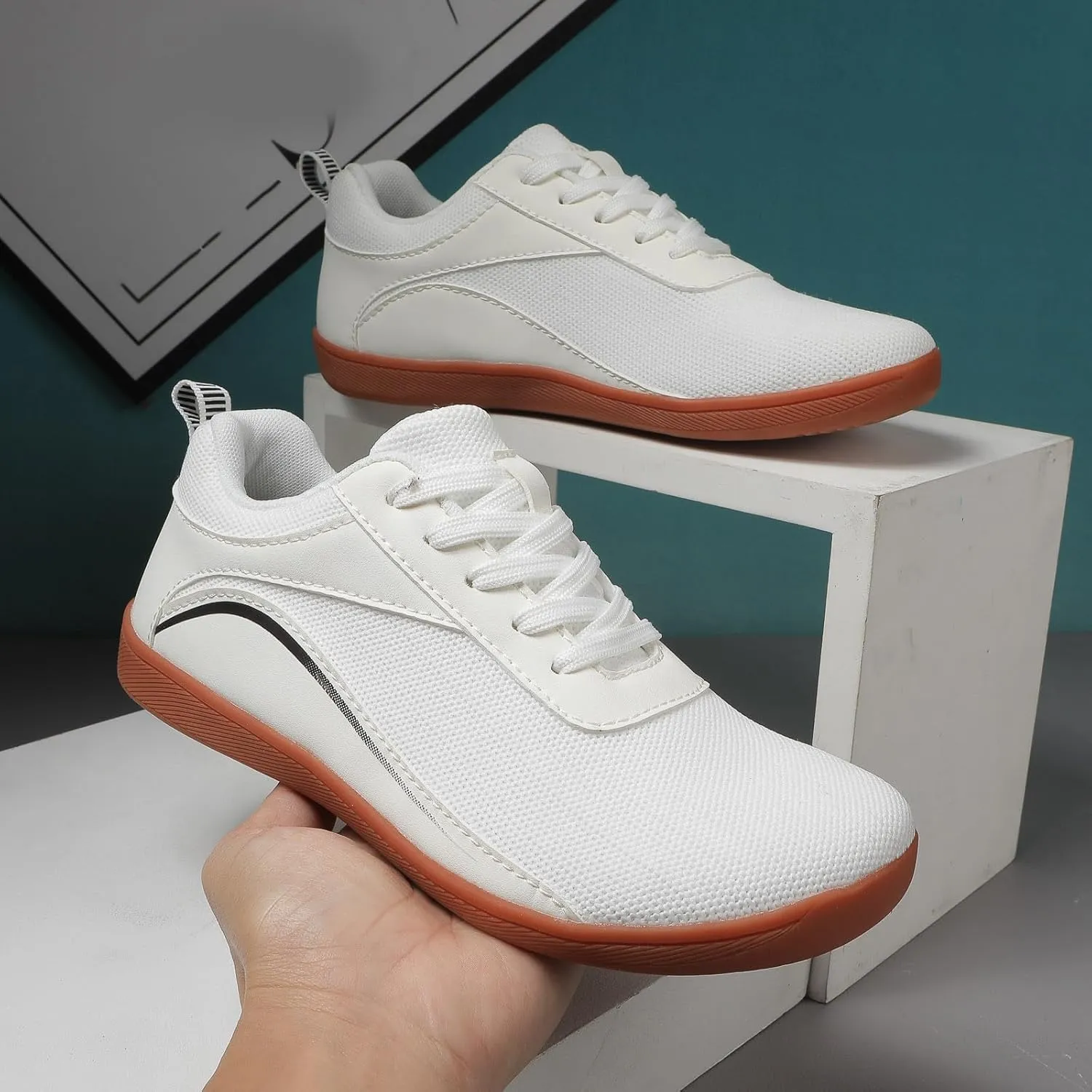 Mens Slip on Sneakers Fashion Shoes Men's Supportive Running Shoes Athletic Sneakers Volleyball Shoes Men