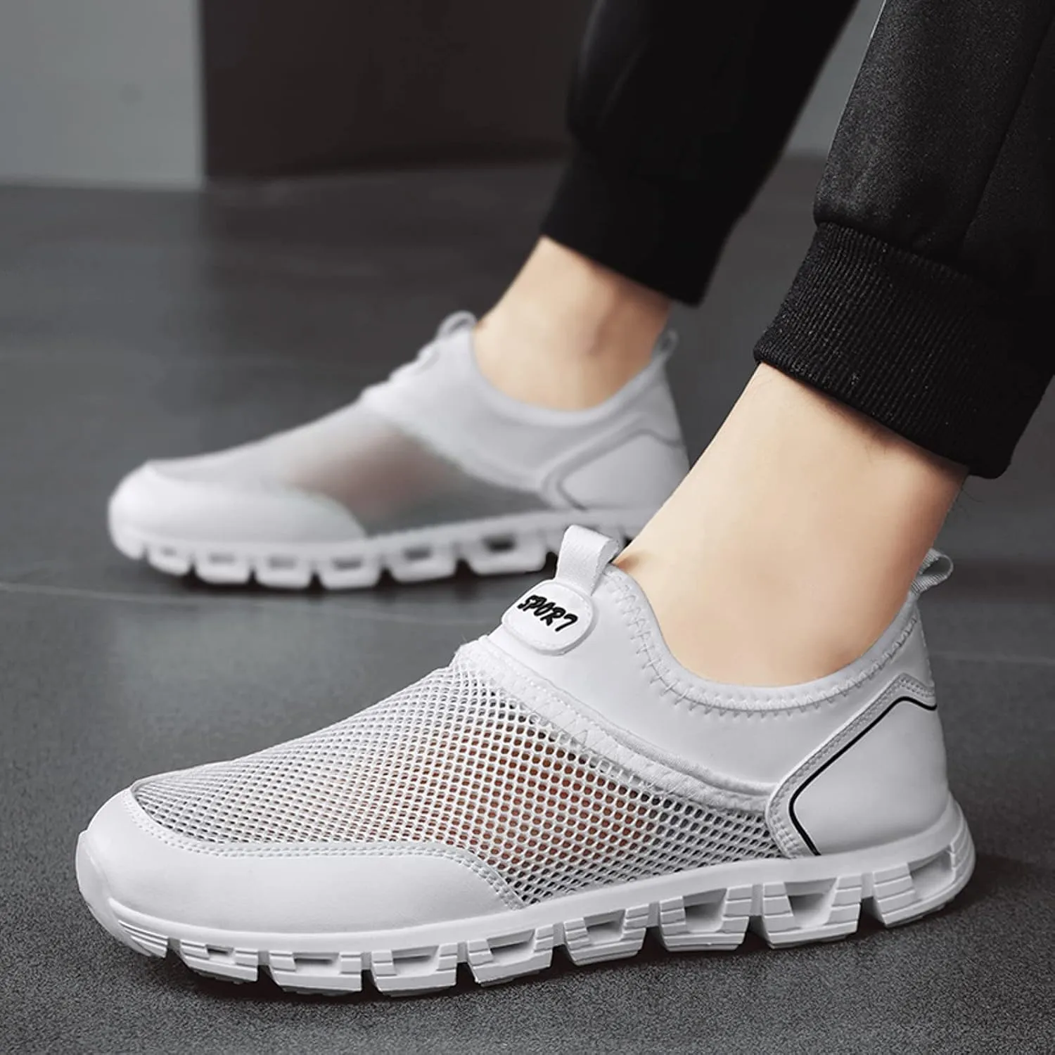 Mens Walking Shoes Men's Sneakers Sneaker for Men Slip on Shoe for Men Breathable Sport Sneaker