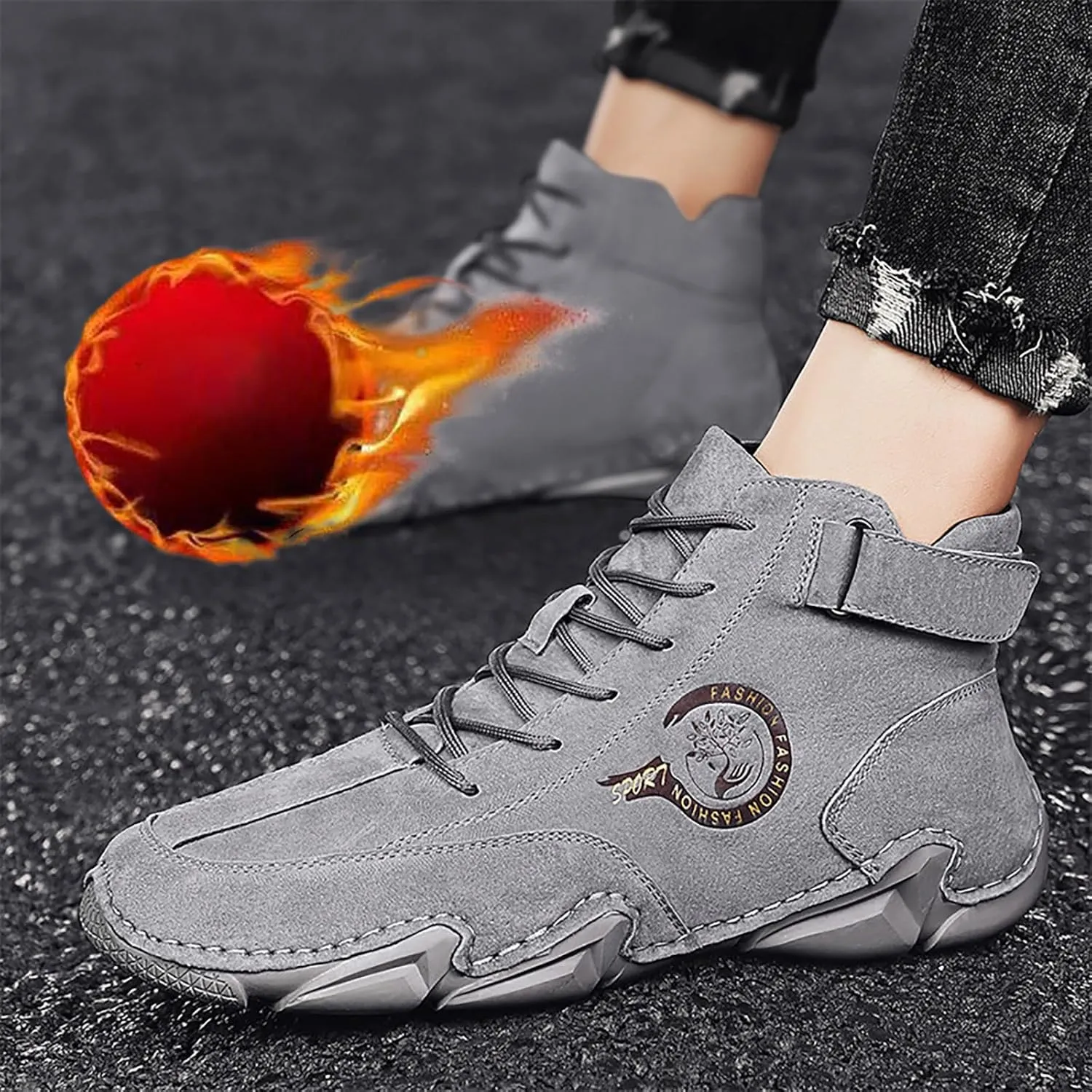 Men's Walking Shoes Wide Running Shoes for Men Lightweight Sport Gym Jogging Walking Sneakers Gifts for Men