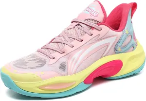 Men's Women's Fashion Sports Basketball Shoes Teenagers Indoor and Outdoor Non-slip Cushioning Training Running Shoes Arch Support Casual Walking Shoes Outdoor Sports Shoes