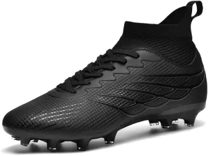 Men's Womens Turf Trainer Soccer Sport Flexible Athletic Lace Up Light Weight Outdoor Cleats Football Soccer Shoes