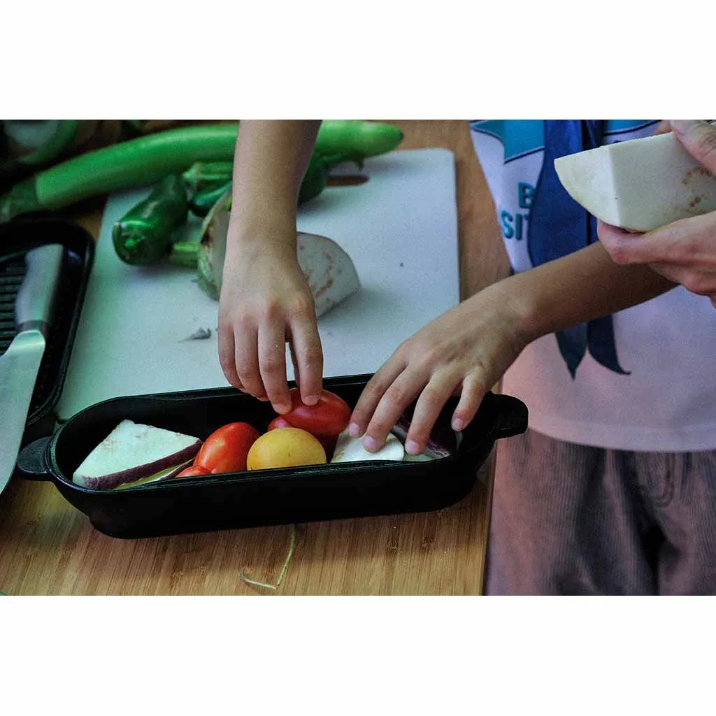 Micro Capsule Cast Iron Oven