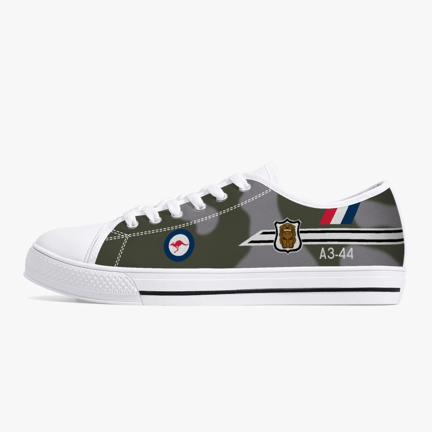 Mirage IIIO "A3-44" Low Top Canvas Shoes