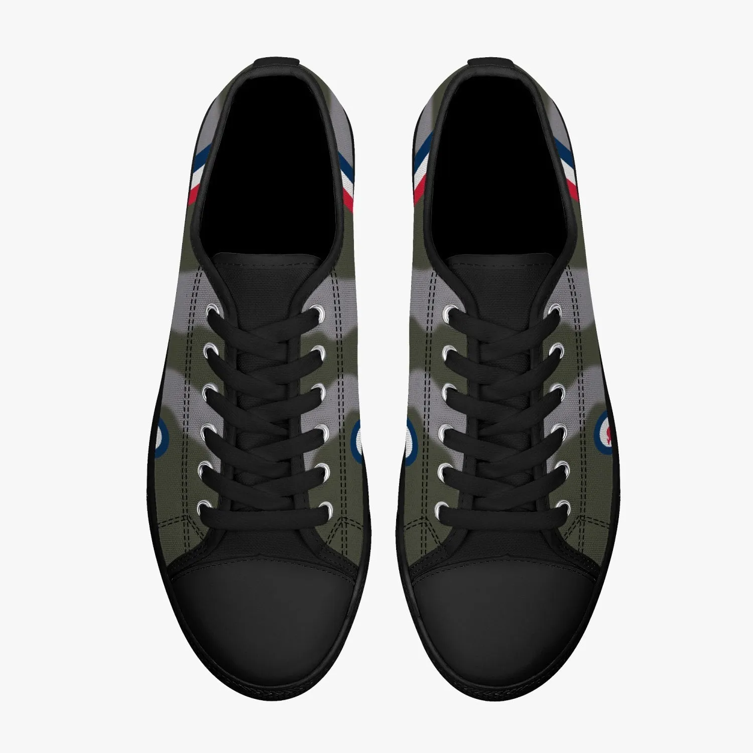 Mirage IIIO "A3-44" Low Top Canvas Shoes