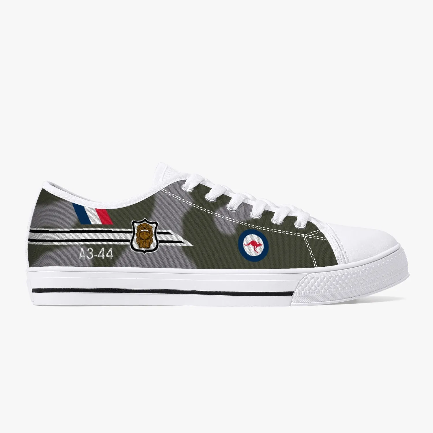 Mirage IIIO "A3-44" Low Top Canvas Shoes