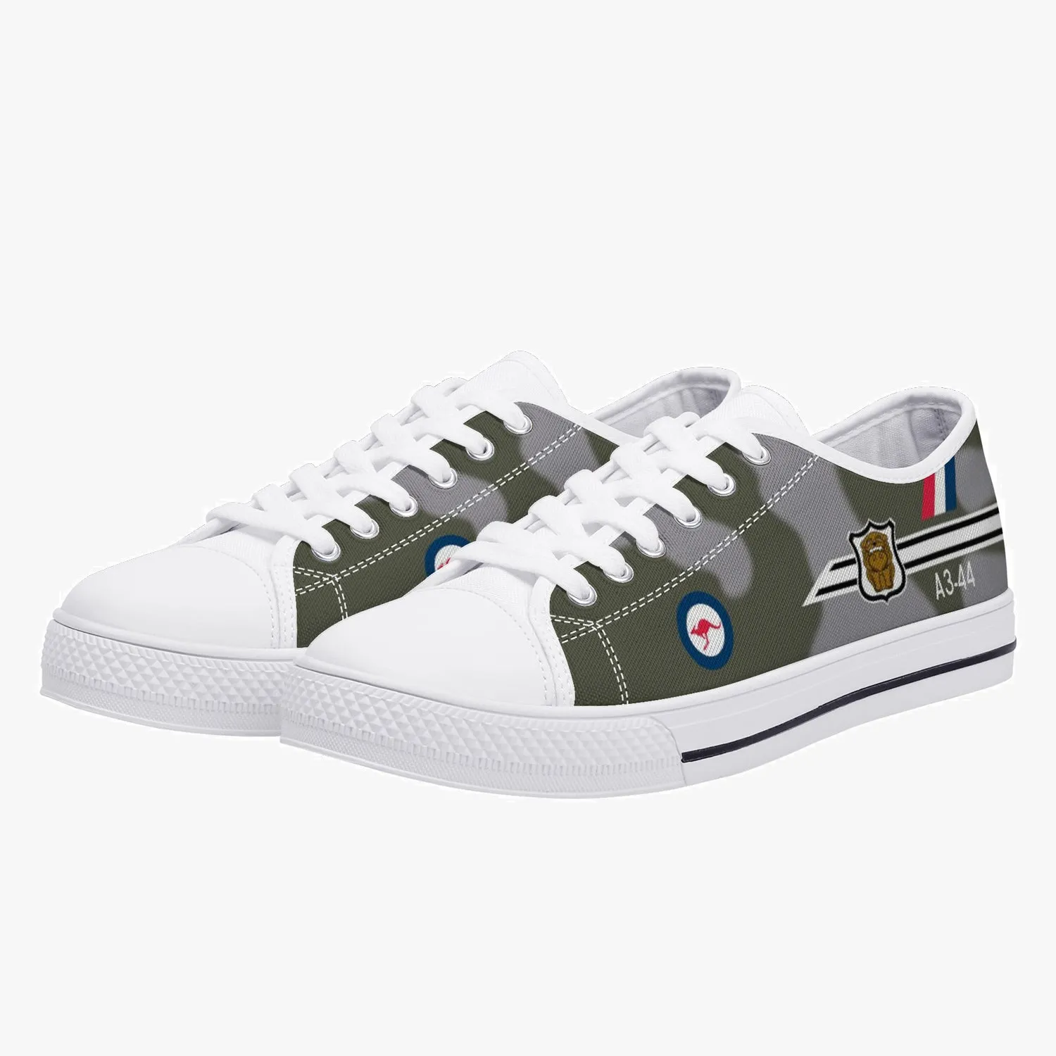 Mirage IIIO "A3-44" Low Top Canvas Shoes