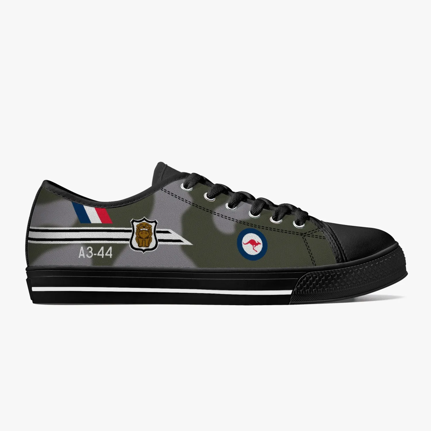 Mirage IIIO "A3-44" Low Top Canvas Shoes