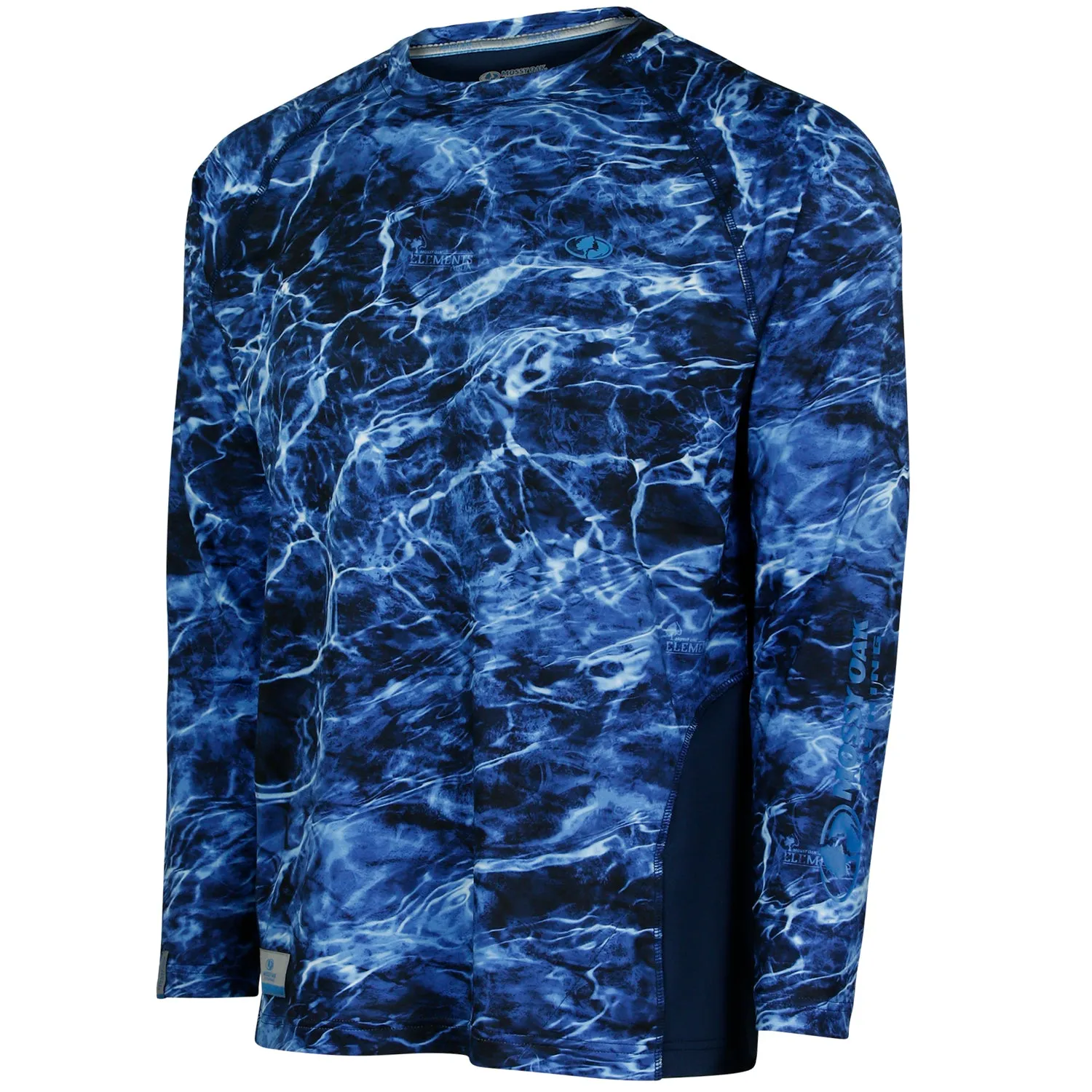 Mossy Oak Men's Long Sleeve Coolcore Fishing Shirt