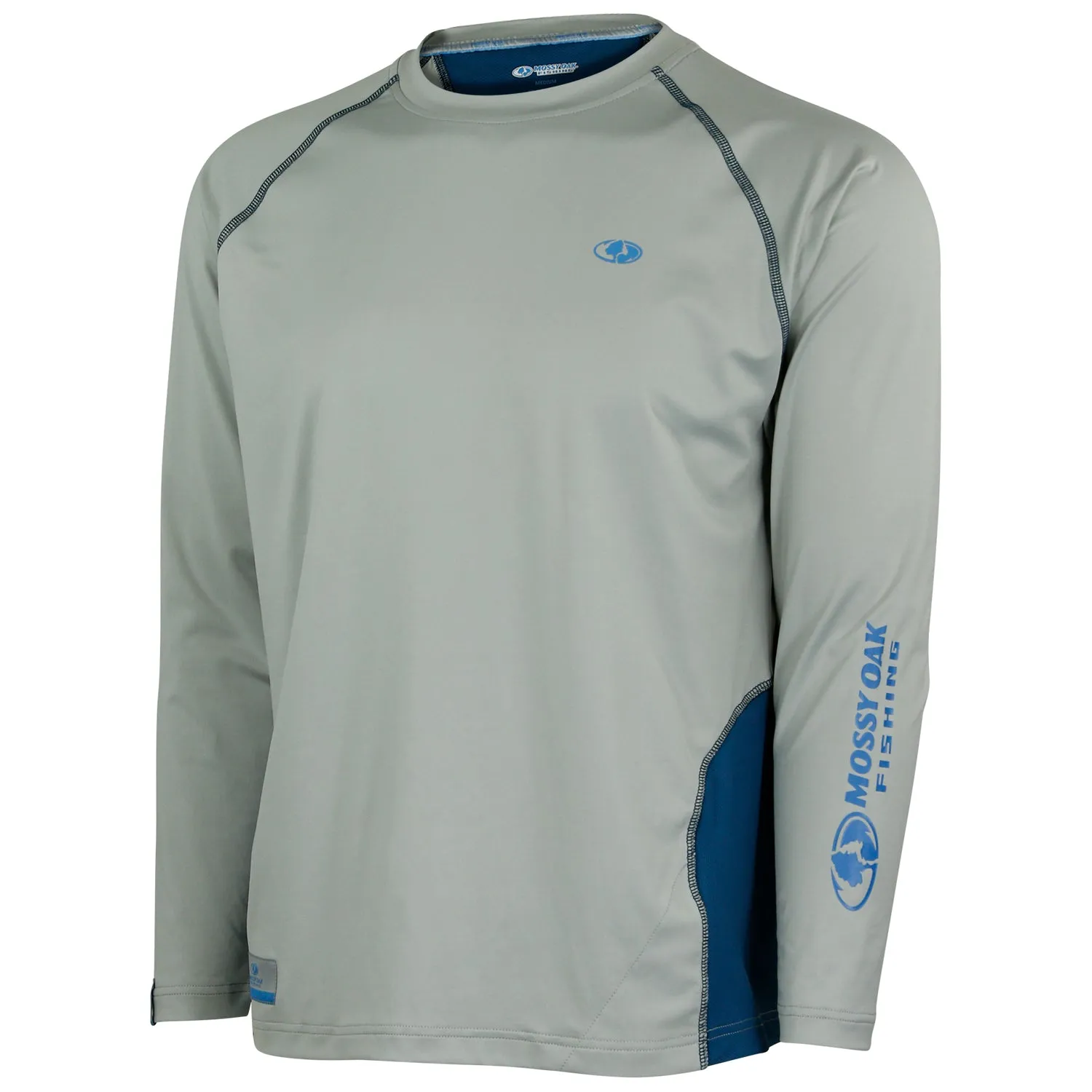 Mossy Oak Men's Long Sleeve Coolcore Fishing Shirt