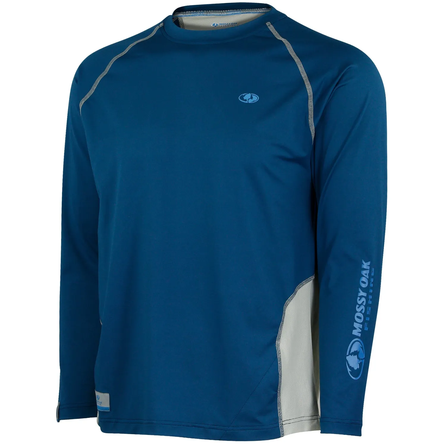 Mossy Oak Men's Long Sleeve Coolcore Fishing Shirt