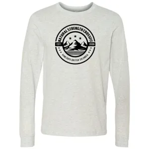 Natural Strength CrossFit - 100 - Mountain One Color 3501 - Men's Long Sleeve T-Shirt