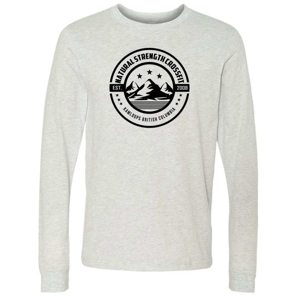 Natural Strength CrossFit - 100 - Mountain One Color 3501 - Men's Long Sleeve T-Shirt