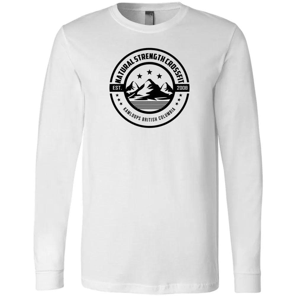 Natural Strength CrossFit - 100 - Mountain One Color 3501 - Men's Long Sleeve T-Shirt