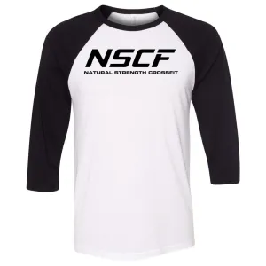 Natural Strength CrossFit - 100 - NSCF - Men's Baseball T-Shirt