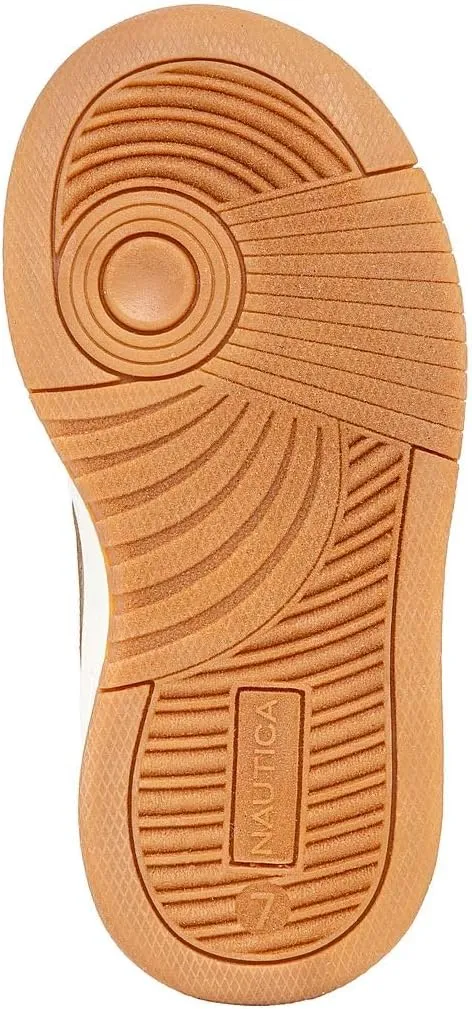 Nautica Kids High Top Basketball Sneakers  Toddler/Little Kid Fashion Boots, Comfortable Athletic Walking Shoes for Boys and Girls