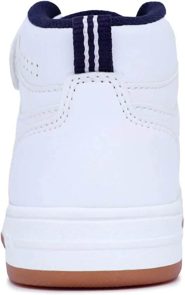 Nautica Kids High Top Basketball Sneakers  Toddler/Little Kid Fashion Boots, Comfortable Athletic Walking Shoes for Boys and Girls