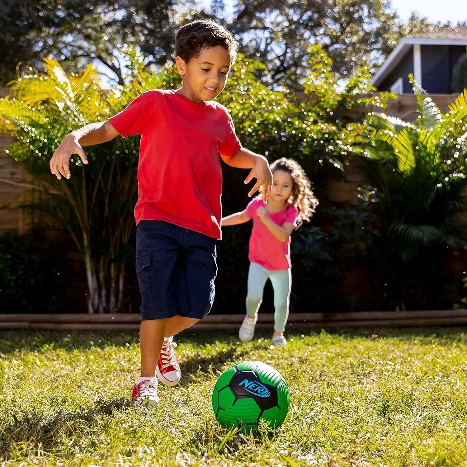 Nerf Kids Foam Mini Soccer Ball - Proshot Youth Soft Mini Foam Soccer Ball - 7" Inch Indoor   Outdoor for Kids - Fun Toy for Practice   Games