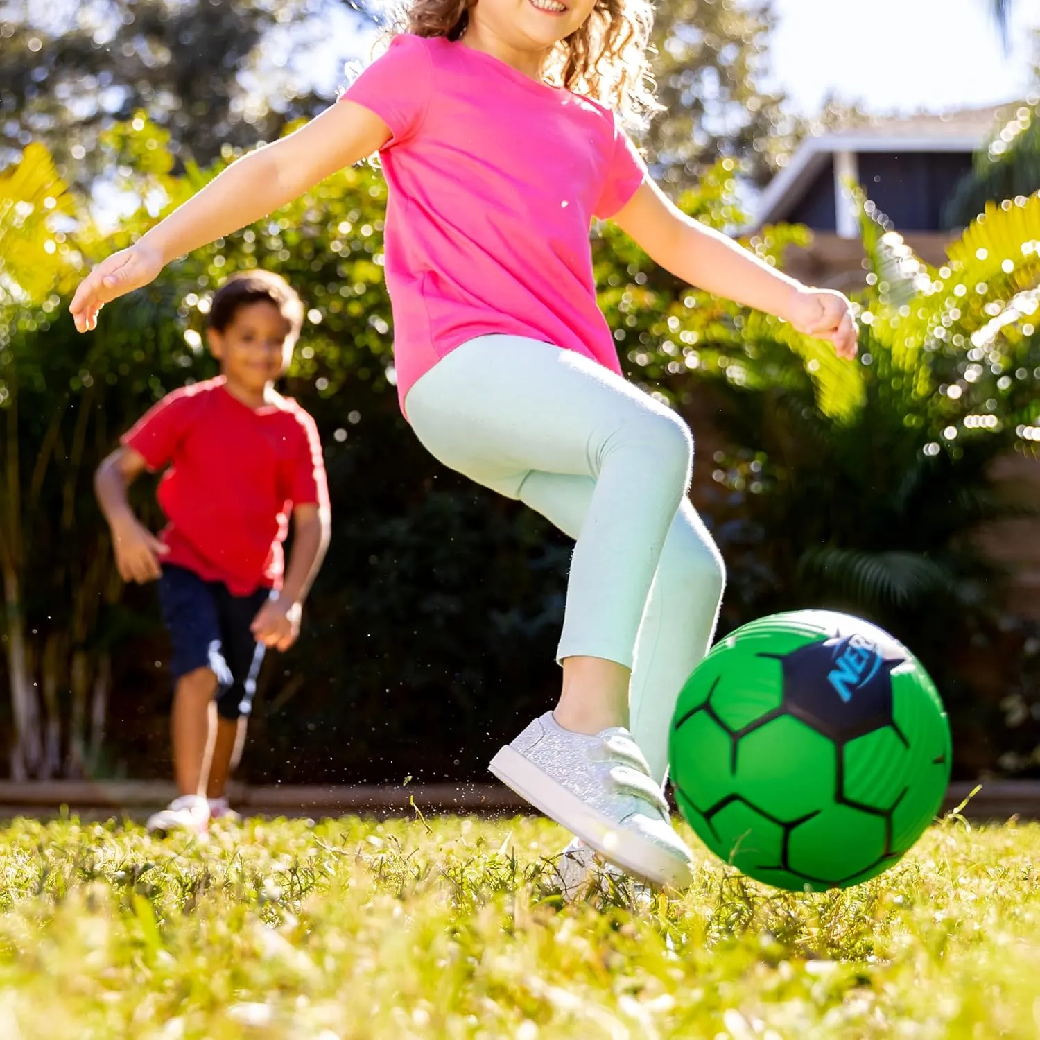 Nerf Kids Foam Mini Soccer Ball - Proshot Youth Soft Mini Foam Soccer Ball - 7" Inch Indoor   Outdoor for Kids - Fun Toy for Practice   Games