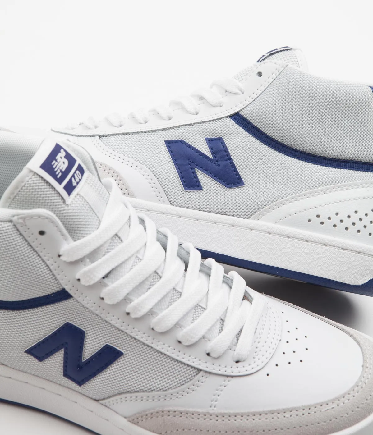 New Balance Numeric 440 Hi Shoes - White / Blue