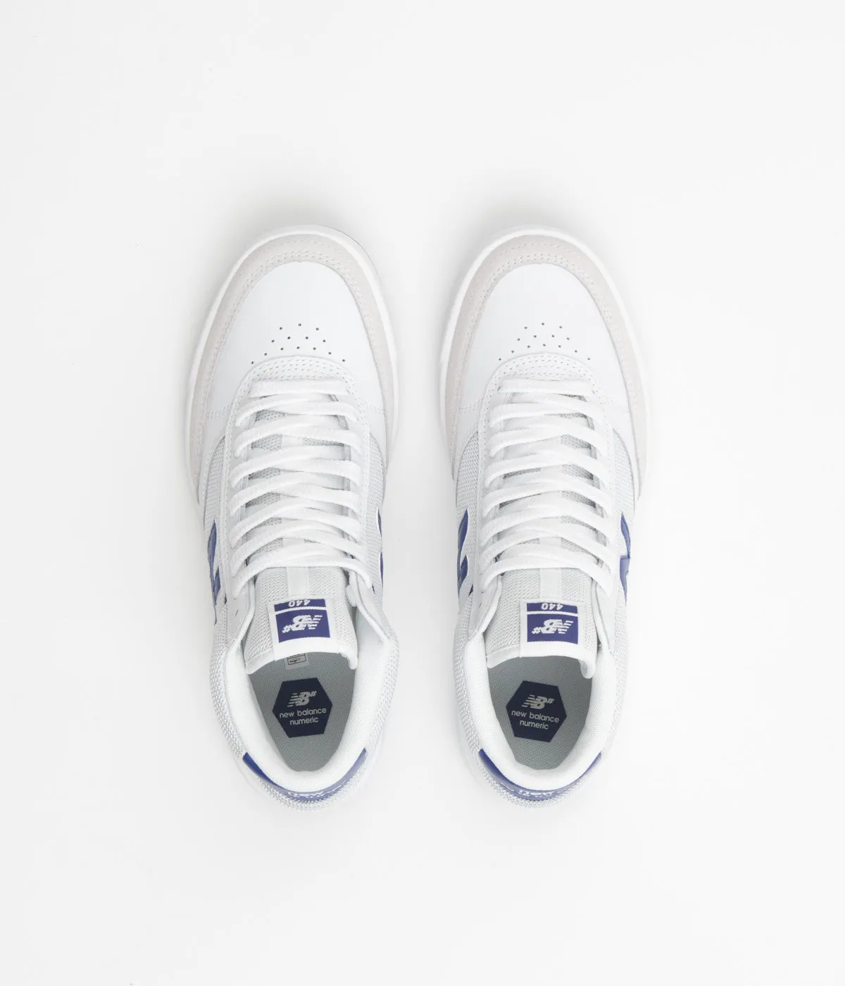 New Balance Numeric 440 Hi Shoes - White / Blue