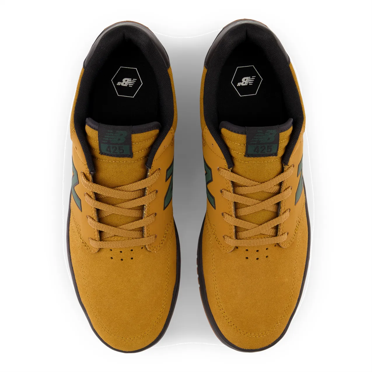 New Balance Numeric Men's 425 Wheat Forest Green Shoes
