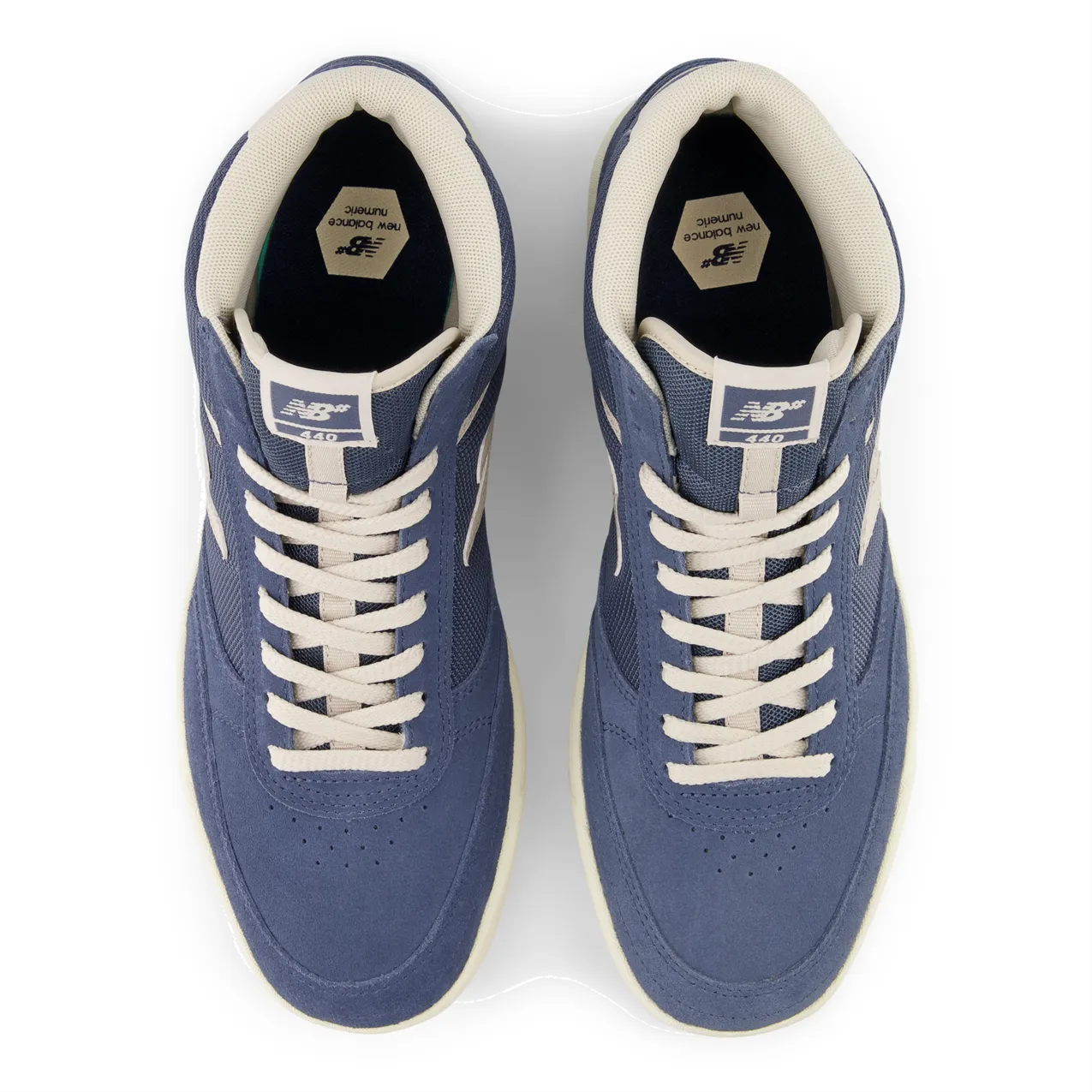New Balance Numeric Men's 440 High Navy White Shoes