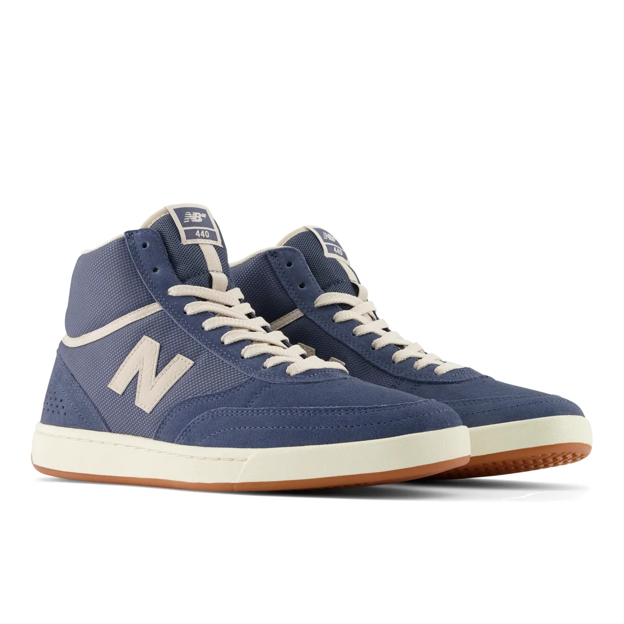 New Balance Numeric Men's 440 High Navy White Shoes