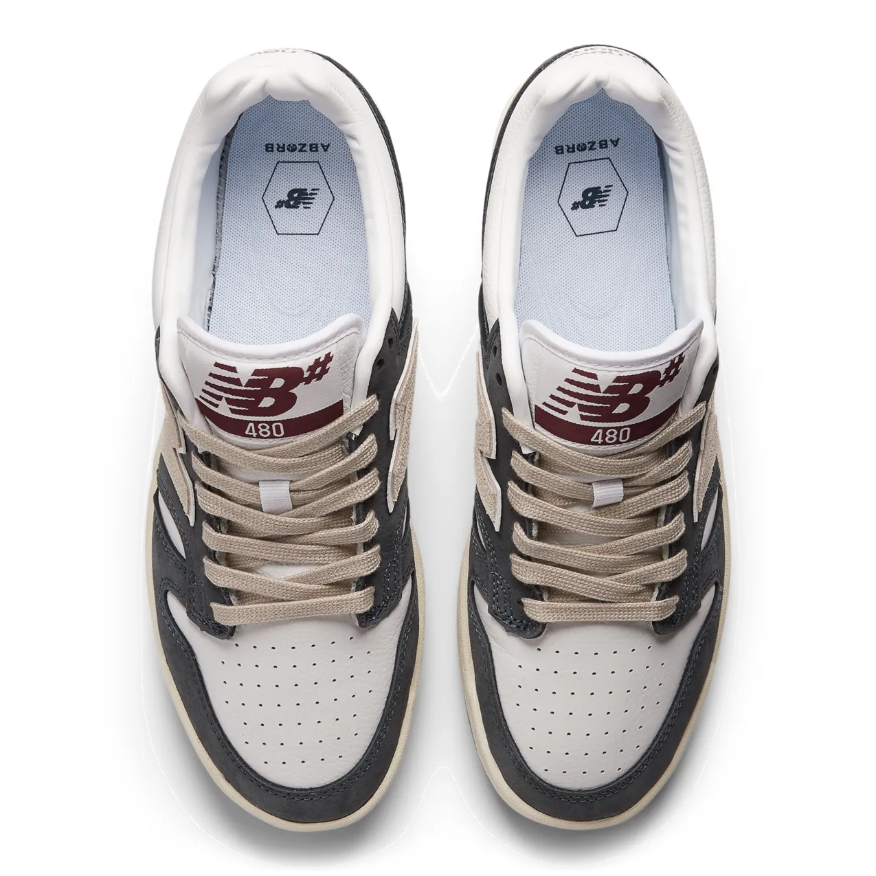 New Balance Numeric Men's 480 Navy White Shoes