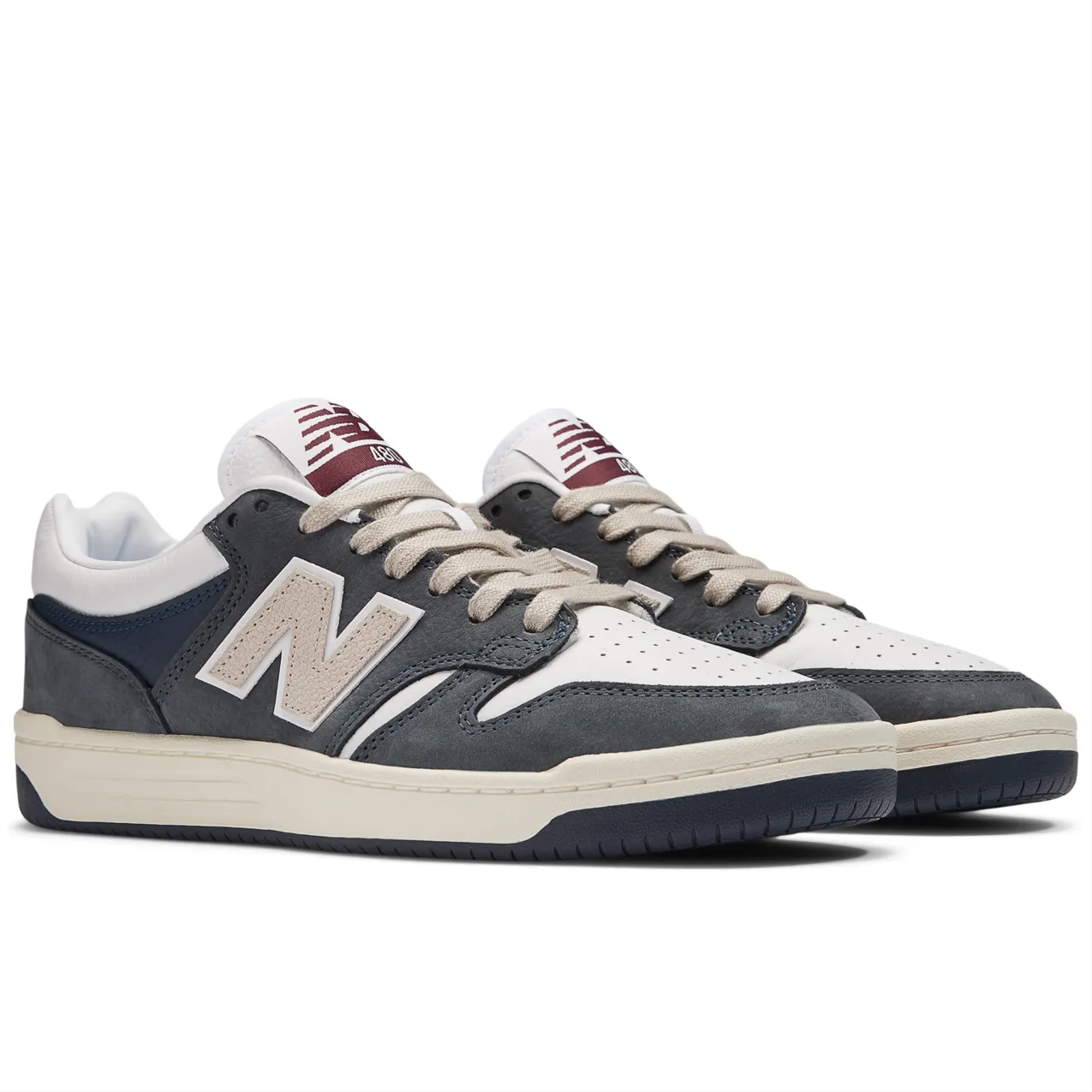 New Balance Numeric Men's 480 Navy White Shoes