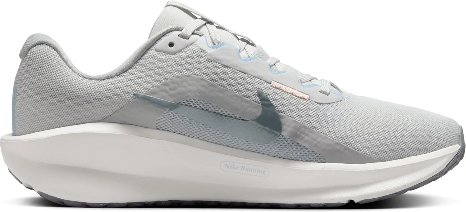 Nike Downshifter 13 Women's Road Running Shoes (FD6476-006, Photon Dust/Light Smoke Grey)
