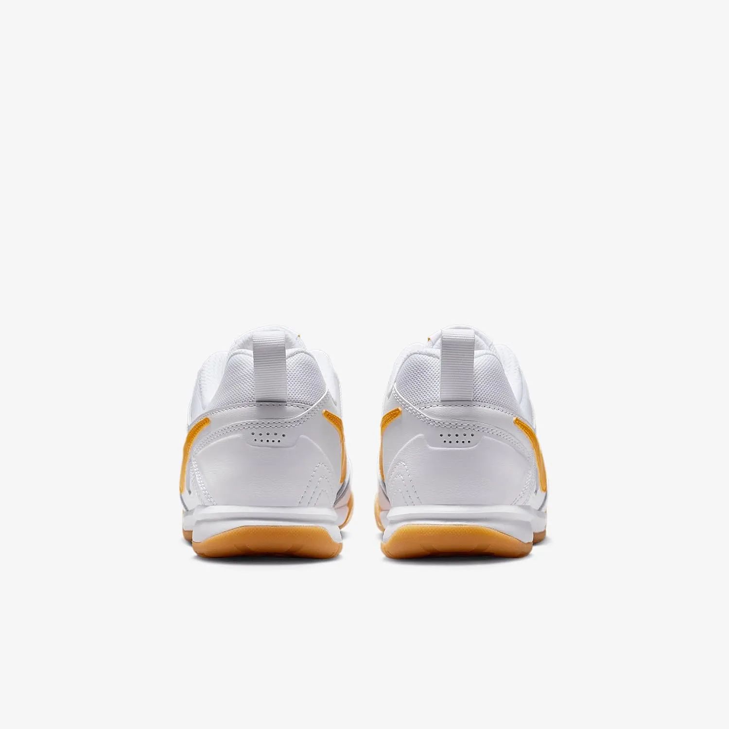 Nike Gato Big Kids' Shoes (HV9596-100, White/Gum Yellow/University Gold)