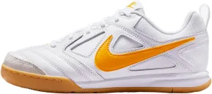 Nike Gato Big Kids' Shoes (HV9596-100, White/Gum Yellow/University Gold)