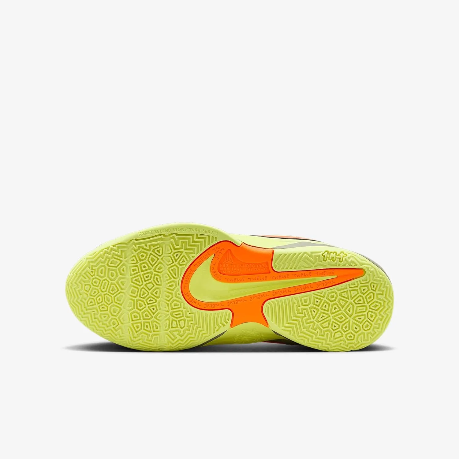 Nike Ja 2 'Big Kids' Basketball Shoes (FV5633-700, Light Lemon Twist/Light Army/Cargo Khaki/Total Orange)