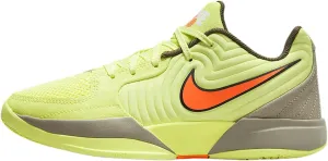 Nike Ja 2 'Big Kids' Basketball Shoes (FV5633-700, Light Lemon Twist/Light Army/Cargo Khaki/Total Orange)