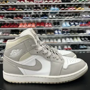 Nike Jordan 1 Mid Linen 554724-082 Men's Size 8