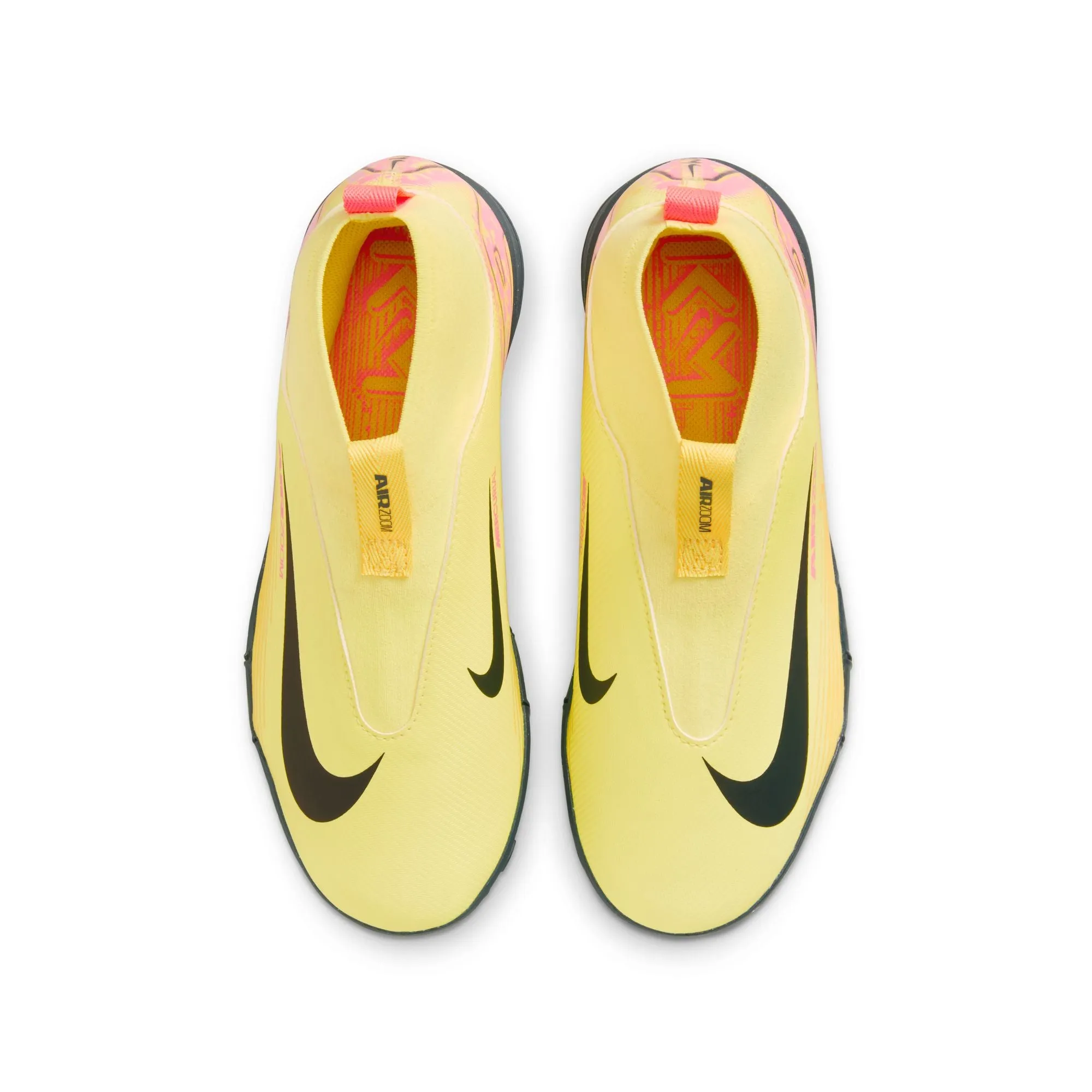 Nike Junior Superfly 10 Academy KM TF Soccer Shoes-LT Laser Orange/Armory Navy