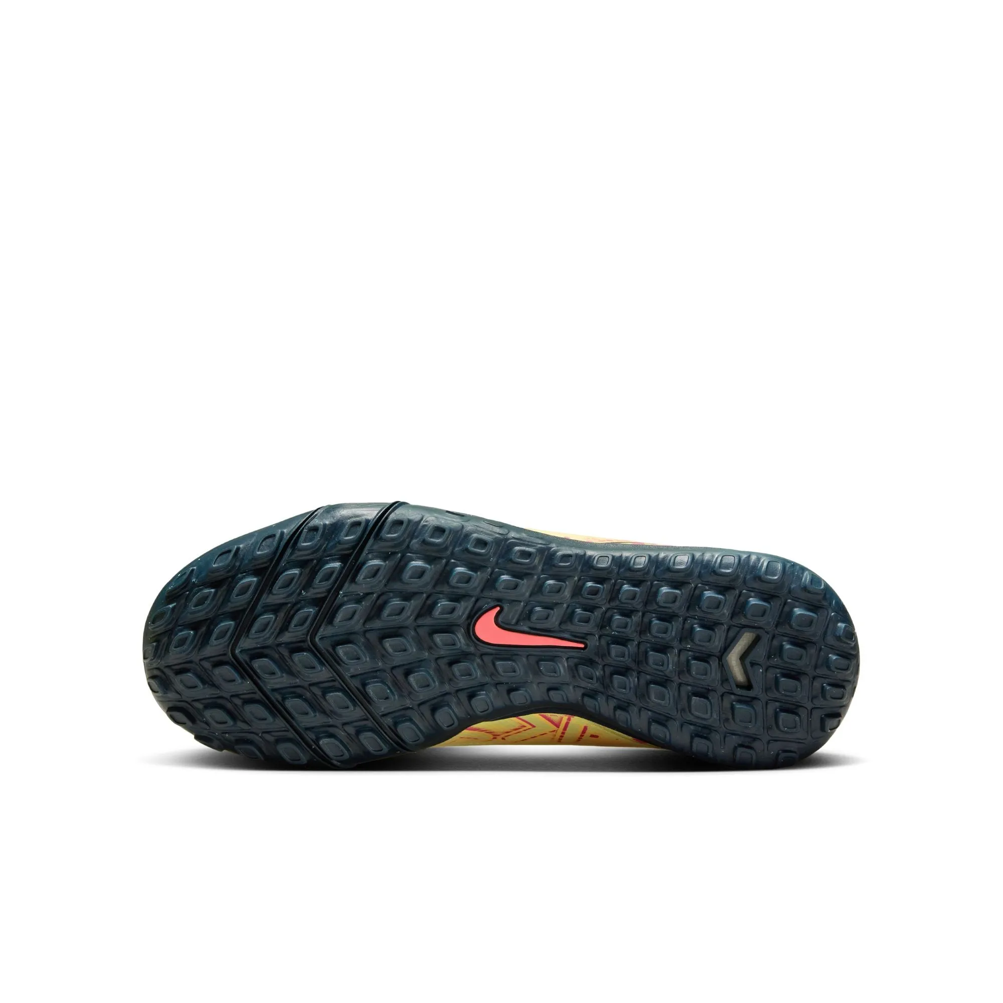 Nike Junior Superfly 10 Academy KM TF Soccer Shoes-LT Laser Orange/Armory Navy