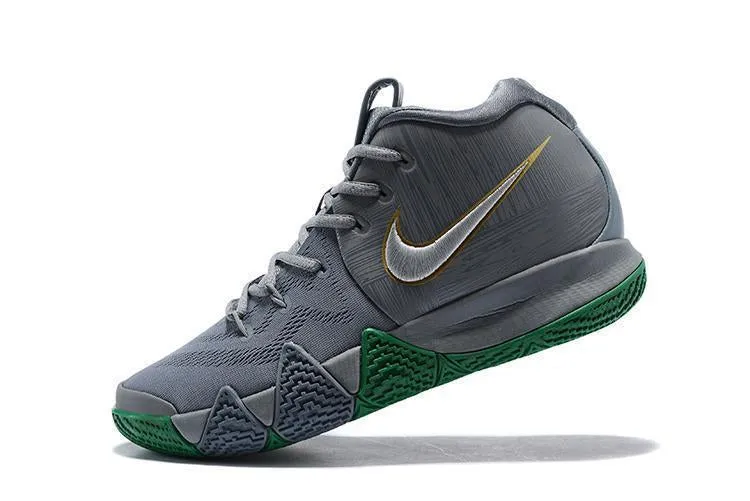 Nike Kyrie 4 B'City Guardians' Grey Men Basketball Shoes !!! CYBER MONDAY SALE !!!