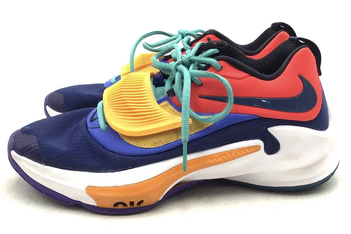 Nike Men's Zoom Freak 3 Multicolor Basketball Athletic Shoes - Size 8.5