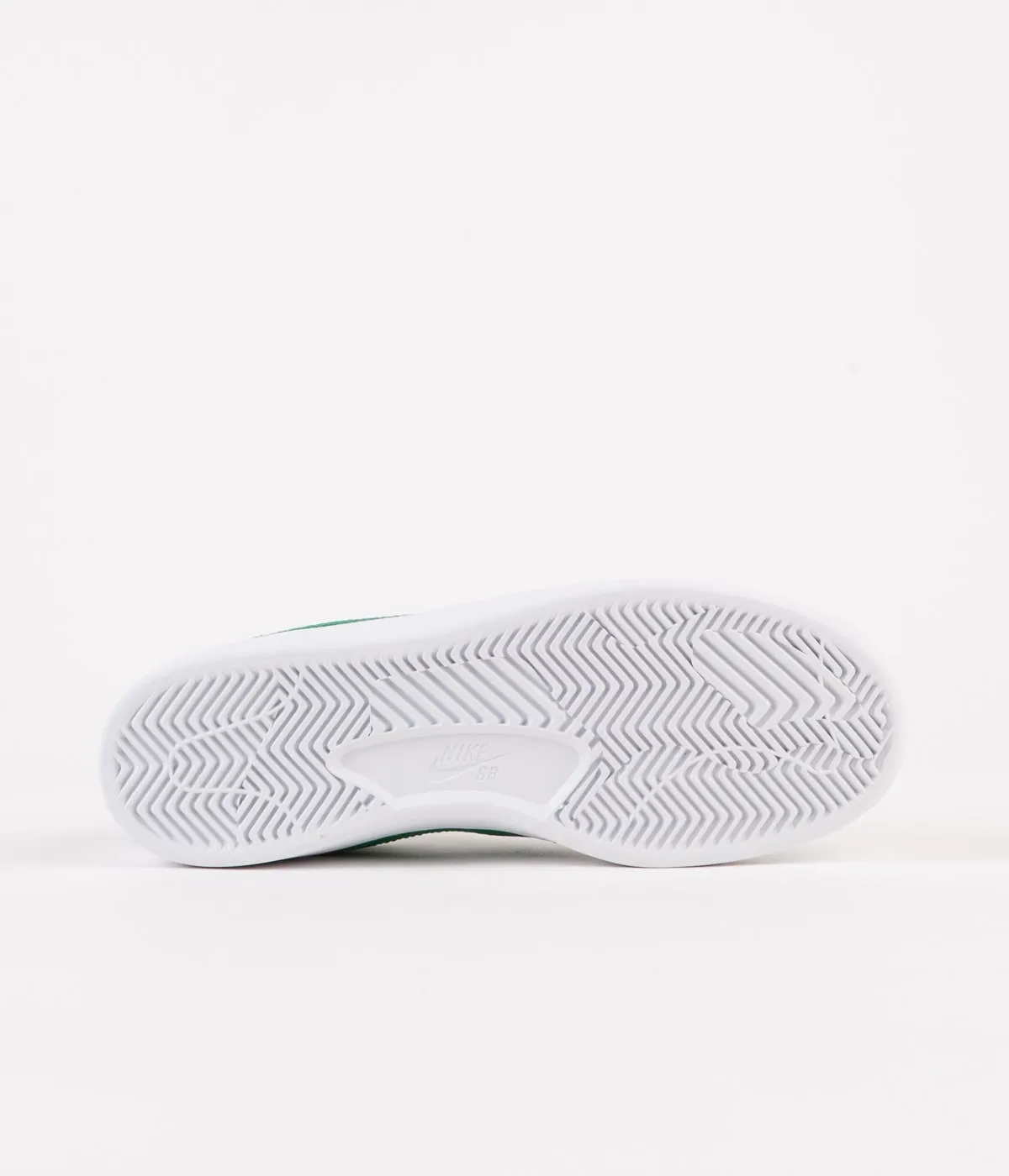 Nike SB Bruin React Shoes - White / Lucky Green - White - Lucky Green
