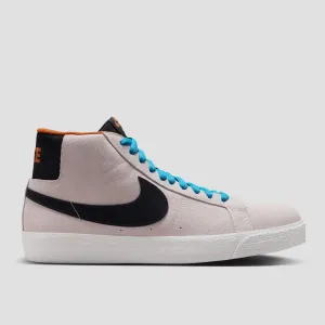Nike SB Electric Pack Zoom Blazer Mid Electric Skate Shoes Phantom / Black Monarch / Summit White