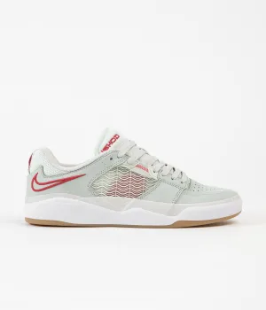 Nike SB Ishod Premium Shoes - Seafoam / University Red - Barely Green