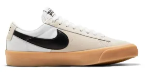 Nike SB Zoom Blazer Low Pro GT Shoe White w Gum Sole