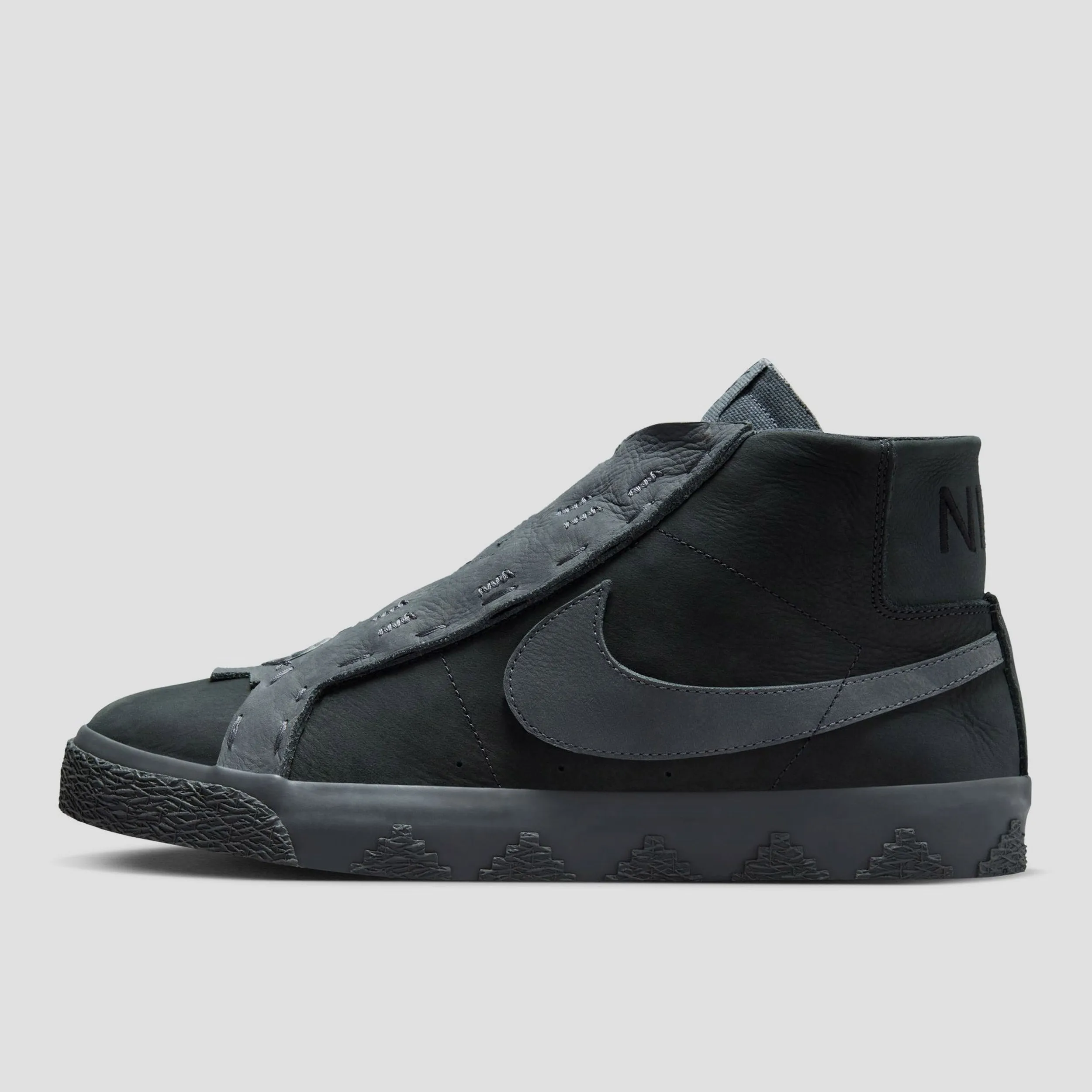 Nike SB Zoom Blazer Mid Di'orr Greenwood Skate Shoes Anthracite / Dark Smoke Grey