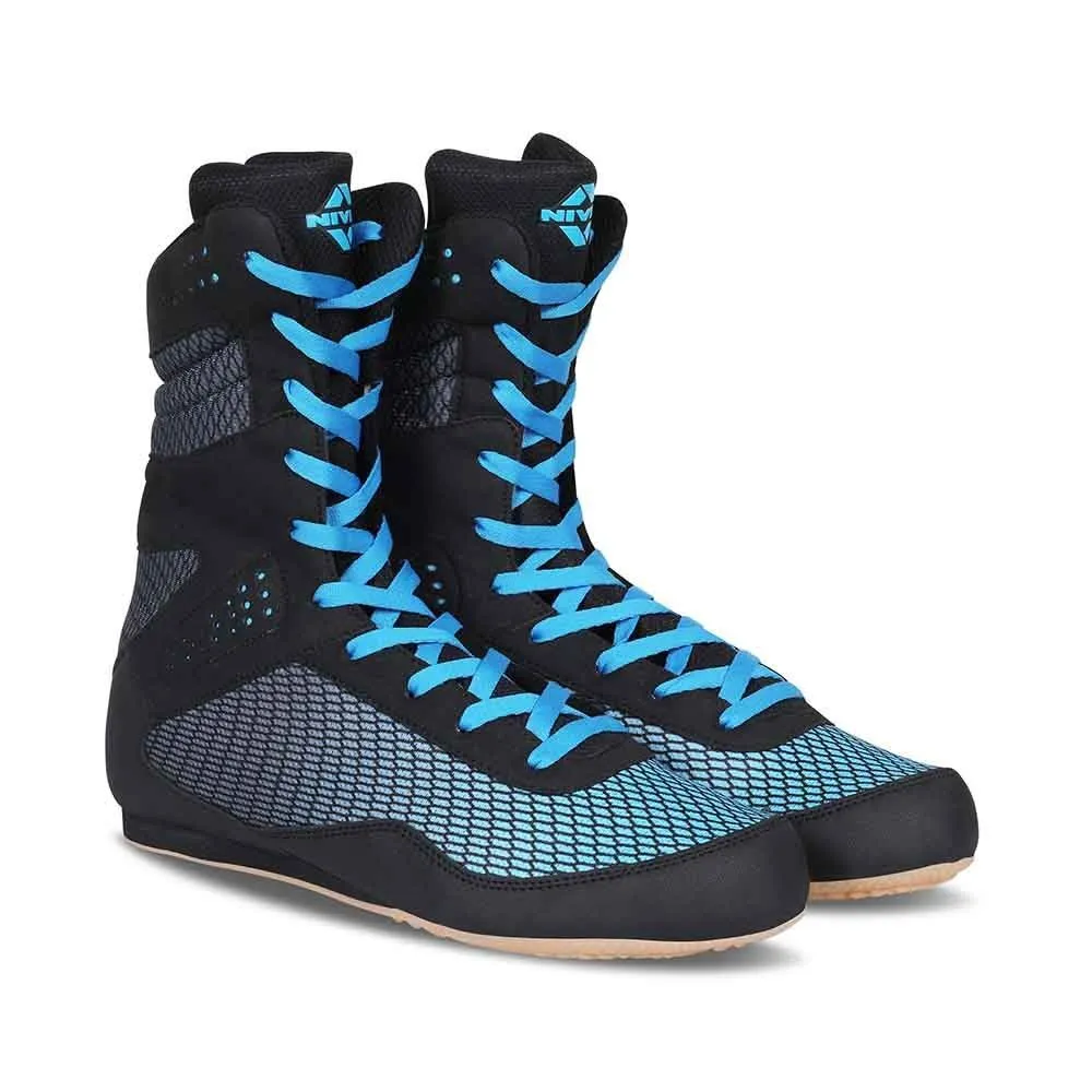 Nivia Boxing Shoes Blue