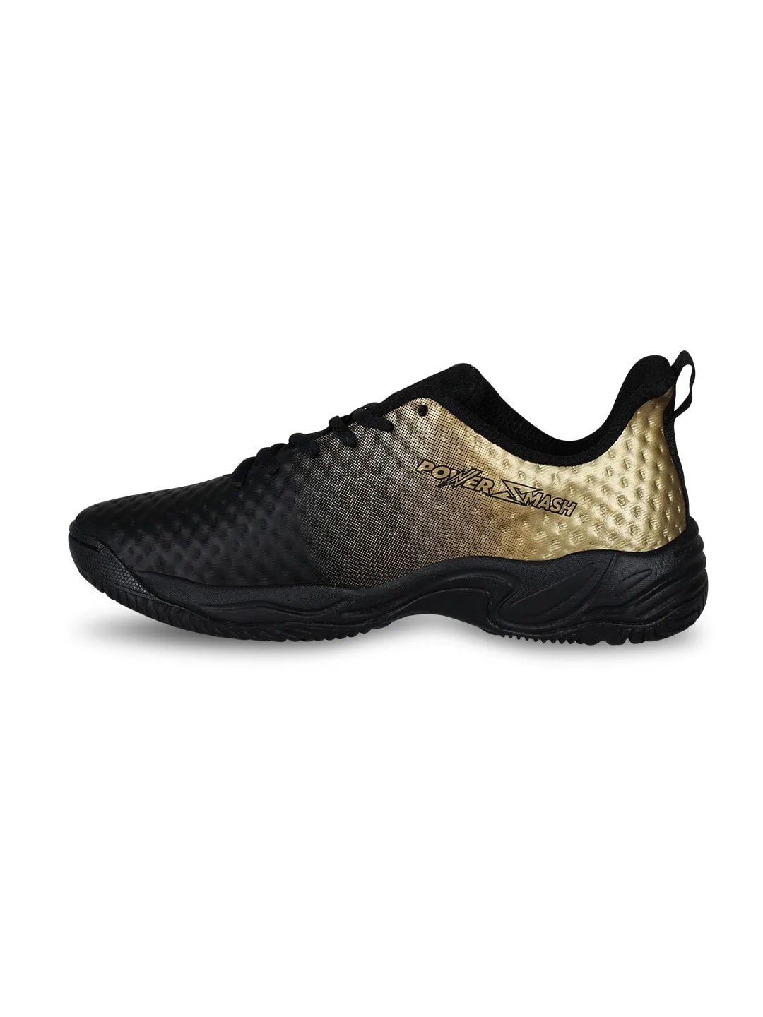 NIVIA Power Smash Tennis Shoes (Black/Bronze)